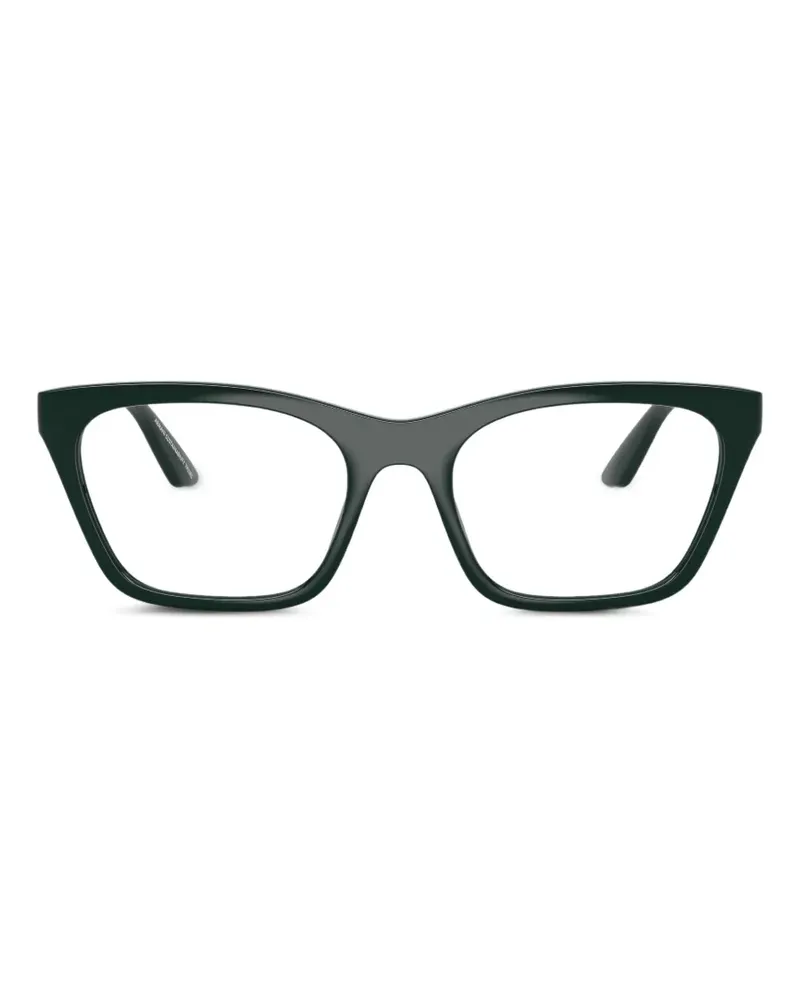 Emporio Armani cat-eye frame glasses - Grün Grün