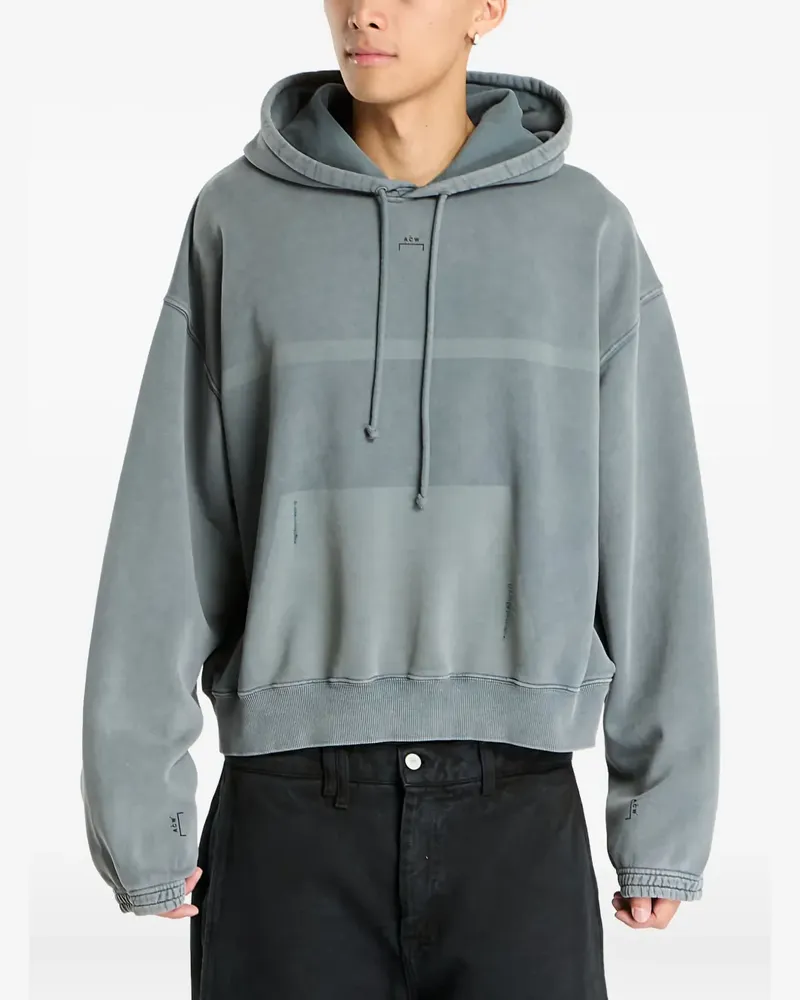 ACW* logo-printed hoodie - Grau Grau