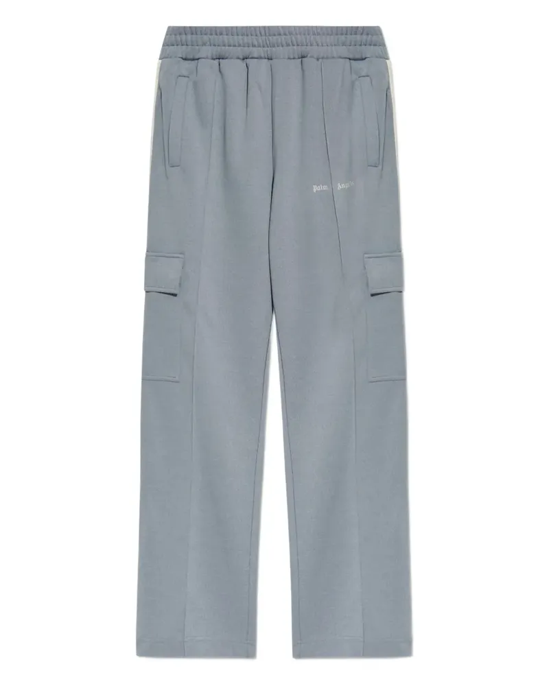 Palm Angels Jogginghose mit Streifen - Grau Grau