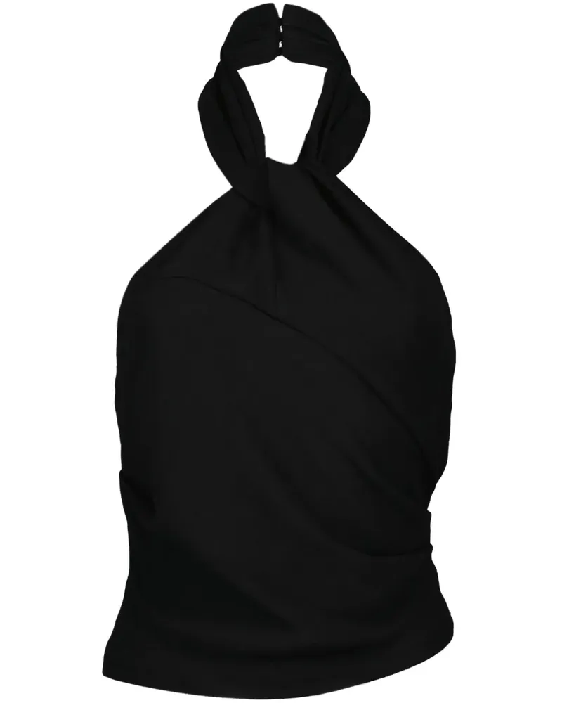 IRO Schulterfreies Top - Schwarz Schwarz