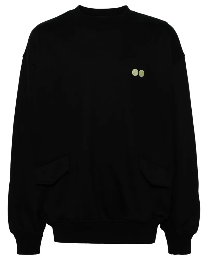 SONGZIO Rebel Painter Sweatshirt mit Logo-Print - Schwarz Schwarz