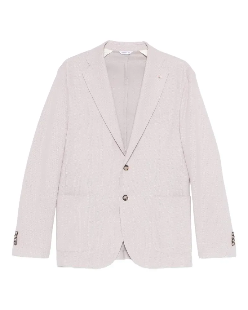 Manuel Ritz Strukturierte Jacke mit Knöpfen - Rosa Rosa