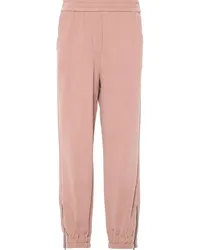 Brunello Cucinelli Jogginghose mit Monili-Kettendetail Rosa