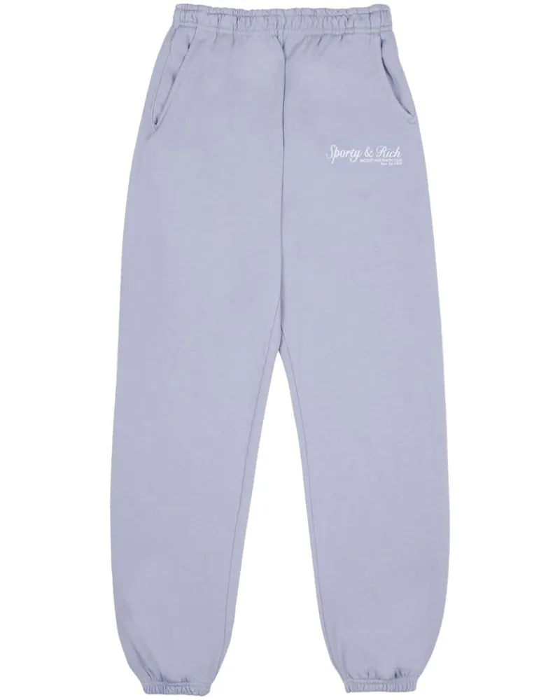 SPORTY & RICH French Jogginghose - Grau Grau
