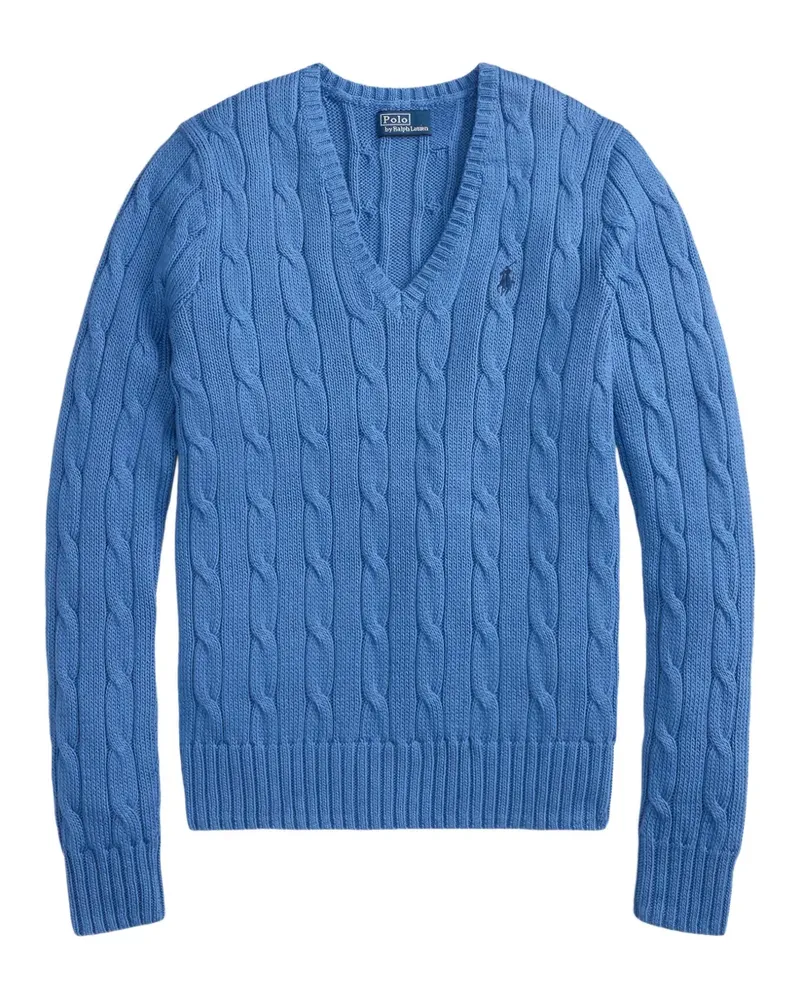 Ralph Lauren Pullover mit V-Ausschnitt - Blau Blau
