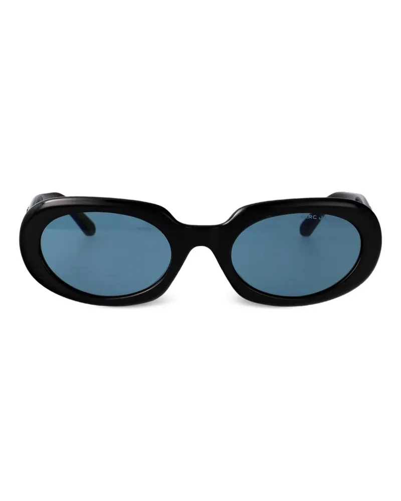 Marc Jacobs oval-frame sunglasses - Schwarz Schwarz