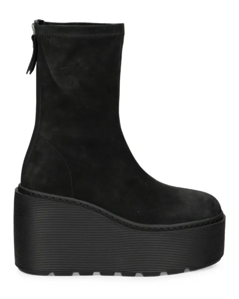 Vic Matié platform wedge ankle boots - Schwarz Schwarz