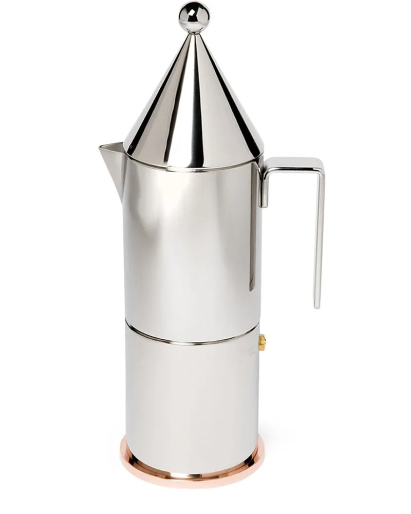 Alessi La Conica' Kaffeemaschine - Silber Silber