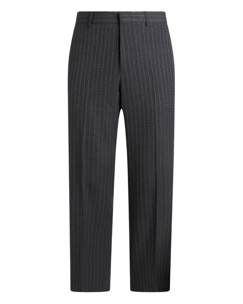 Etro Hose mit Nadelstreifen - Grau Grau