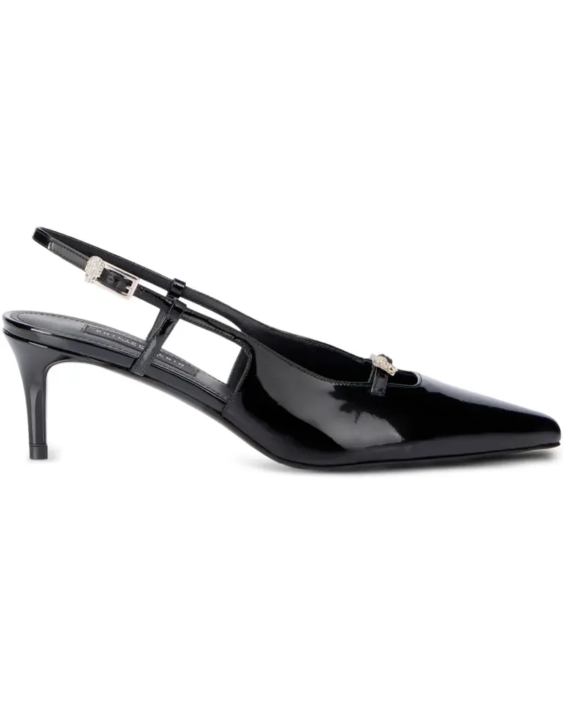 Philipp Plein Pumps mit spitzer Kappe - Schwarz Schwarz