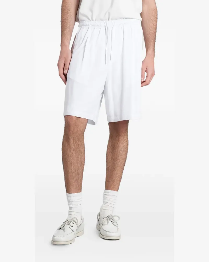 Low Brand Tokyo drawstring-waistband shorts - Weiß Weiß
