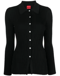 HUGO BOSS Klassischer Cardigan Schwarz