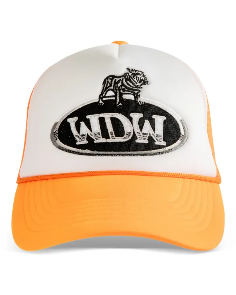 WHO DECIDES WAR Baseballkappe mit Applikation - Weiß Weiß