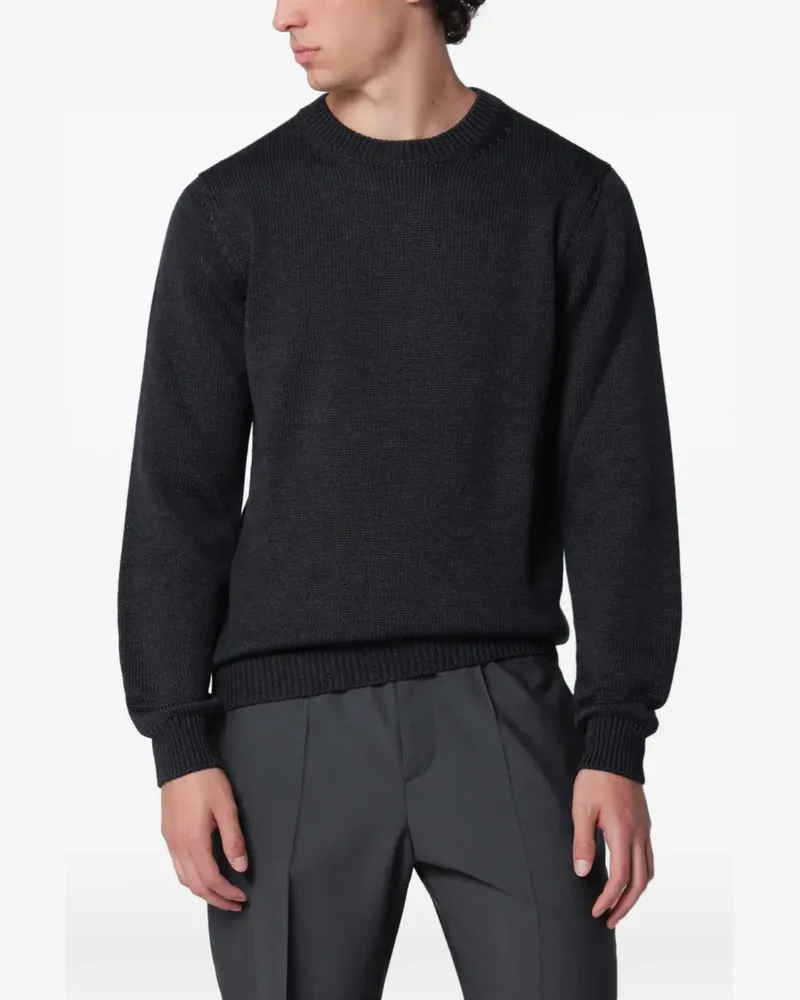 Roberto Collina crew-neck wool sweater - Grau Grau