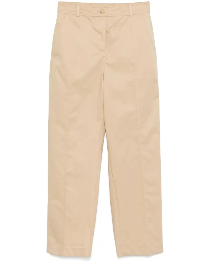 HUGO BOSS Gerade Hose - Braun Braun