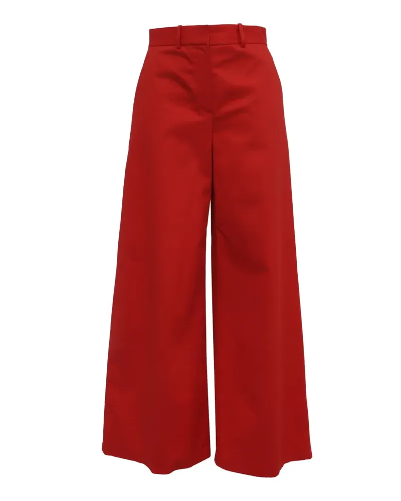 Theory Hose mit weitem Bein - Rot Rot