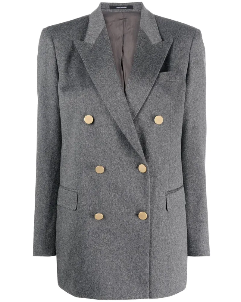 Tagliatore Doppelreihiger Kaschmirblazer - Grau Grau