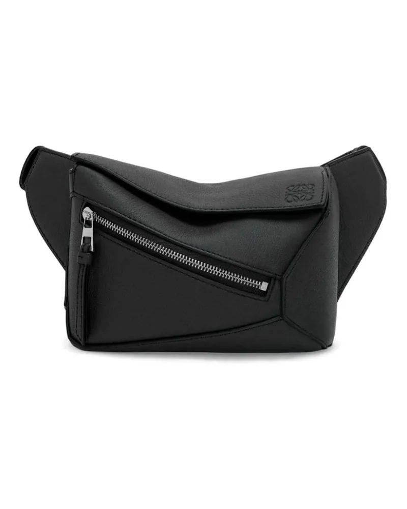 Loewe Mini Puzzle Gürteltasche - Schwarz Schwarz