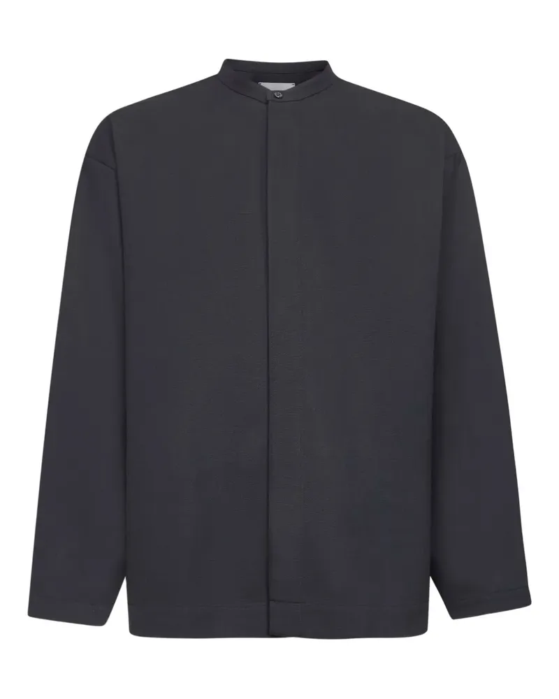 Studio Nicholson long sleeve shirt - Schwarz Schwarz
