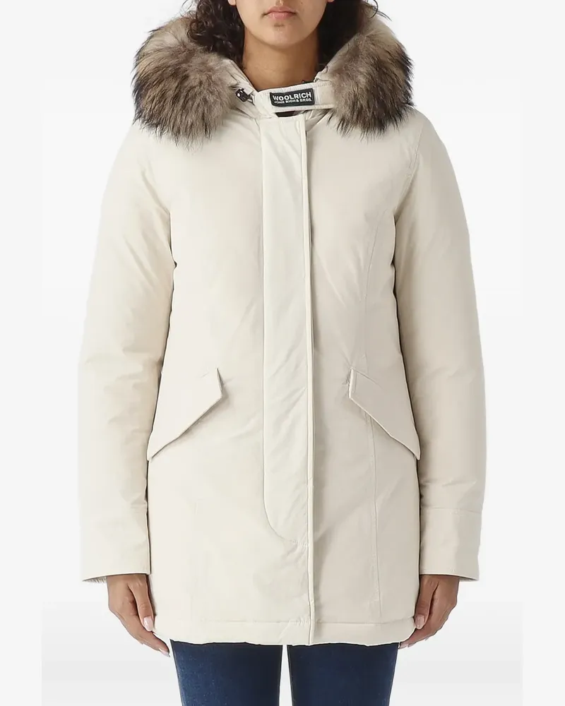 Woolrich Icon Arctic parka fur-trim hooded coat - Nude Nude
