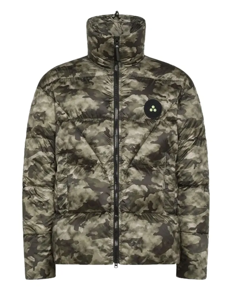 Peuterey camouflage padded jacket - Grün Grün