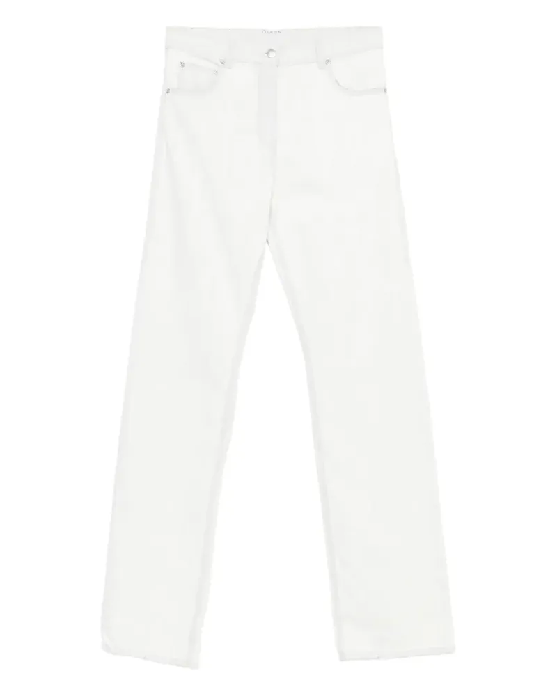 Calvin Klein 02 Straight-Leg-Jeans - Weiß Weiß