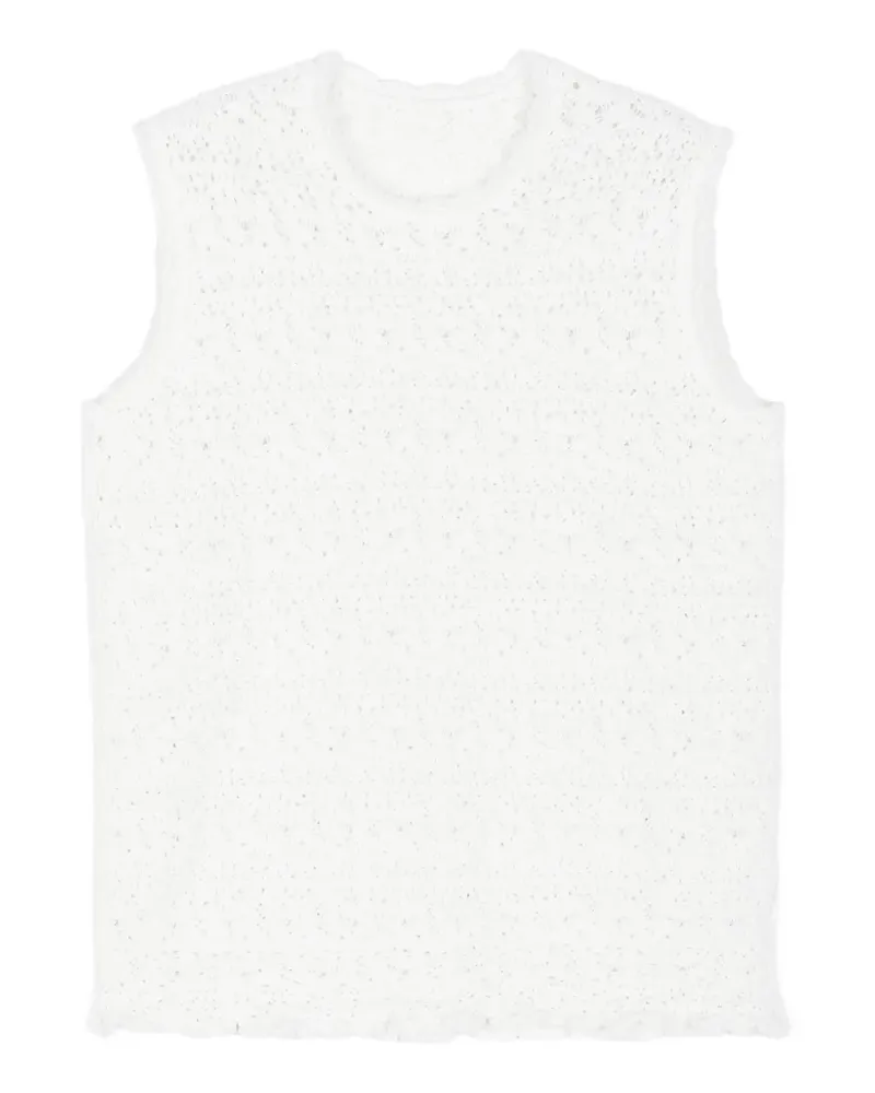 JNBY Weste aus Jacquard - Weiß Weiß