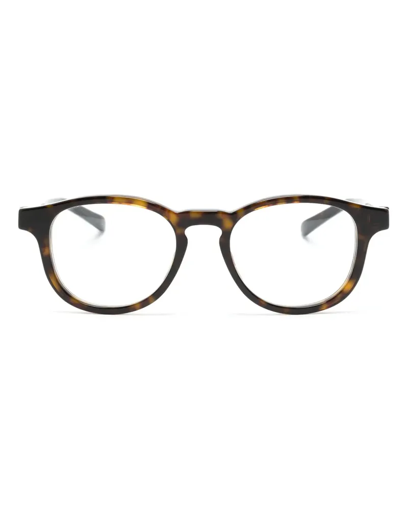 Gucci GG1510O Sonnenbrille mit rundem Gestell - Braun Braun