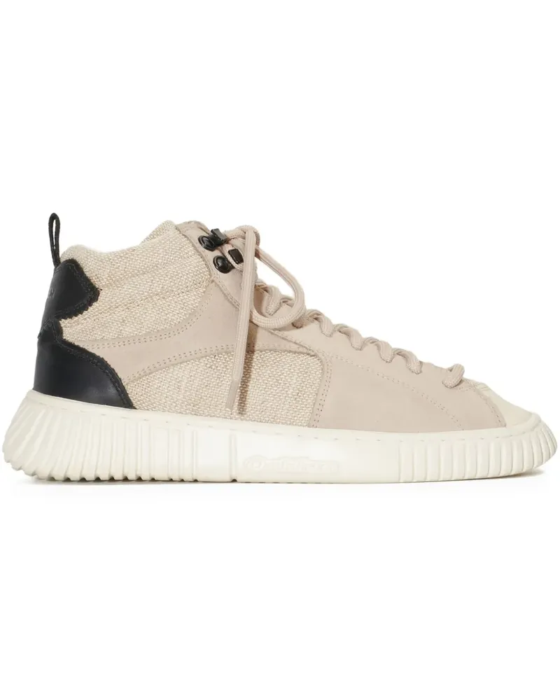Osklen High-Top-Sneakers aus Wildleder - Nude Nude