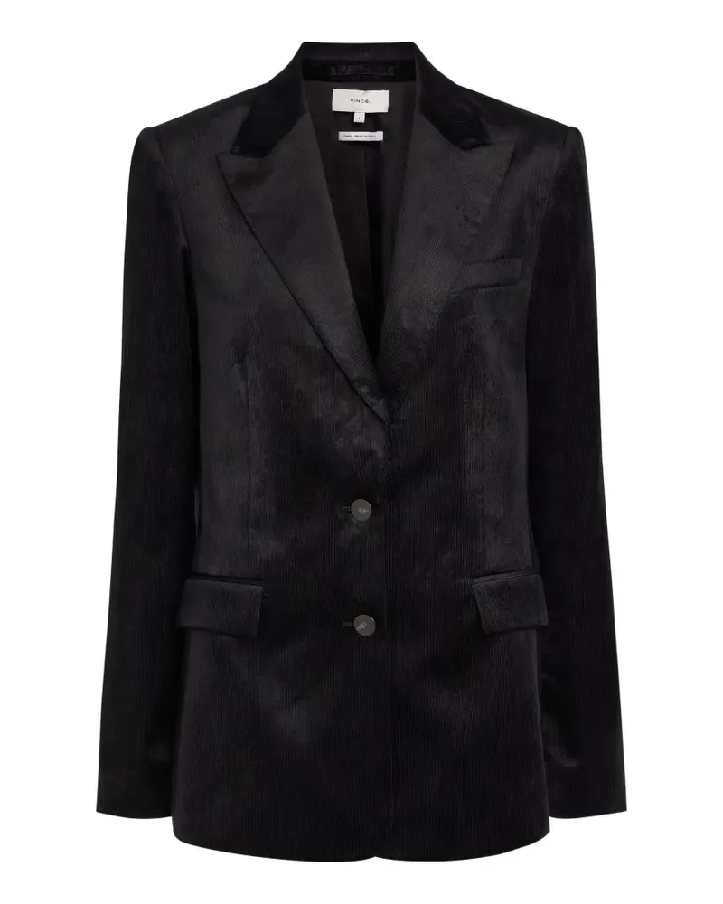 Vince Blazer aus Cord mit Knöpfen - Schwarz Schwarz