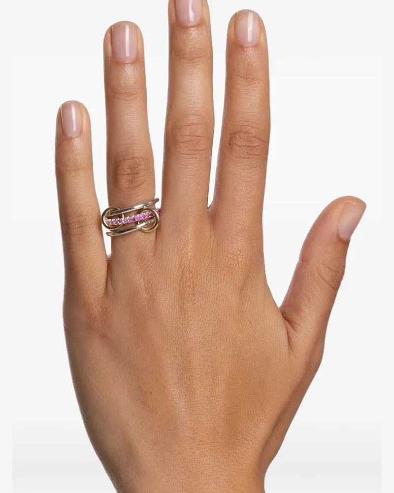 Spinelli Kilcollin Tigris sapphire ring - Silber Silber