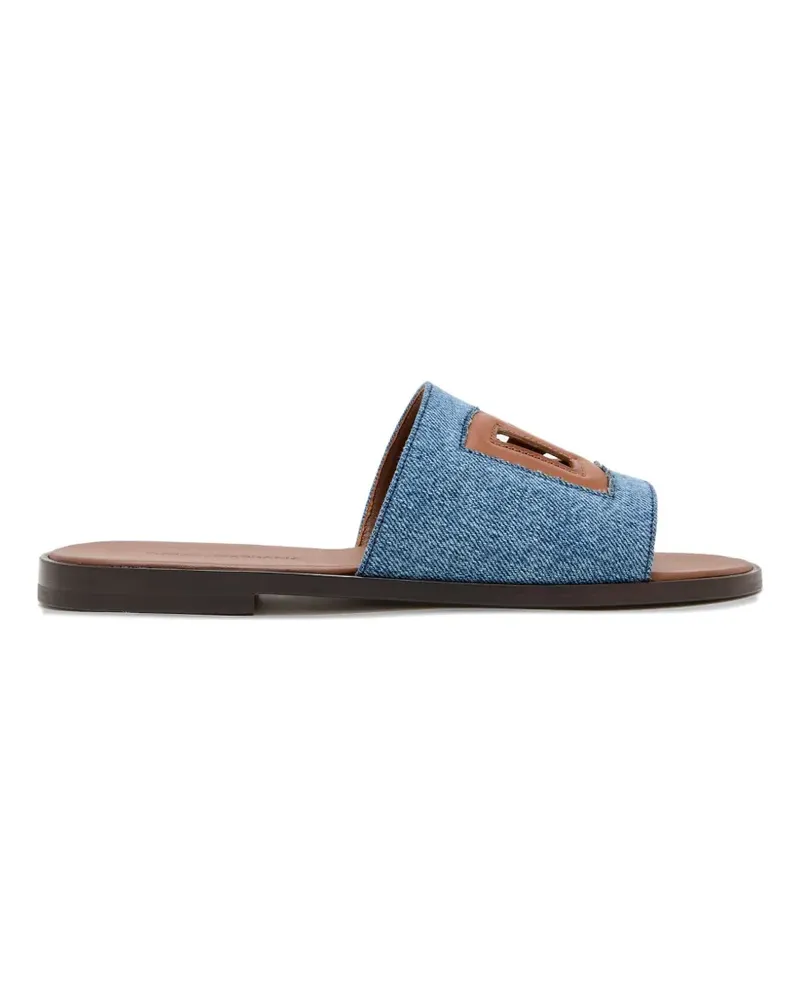 Dolce & Gabbana Loafer mit Logo - Blau Blau