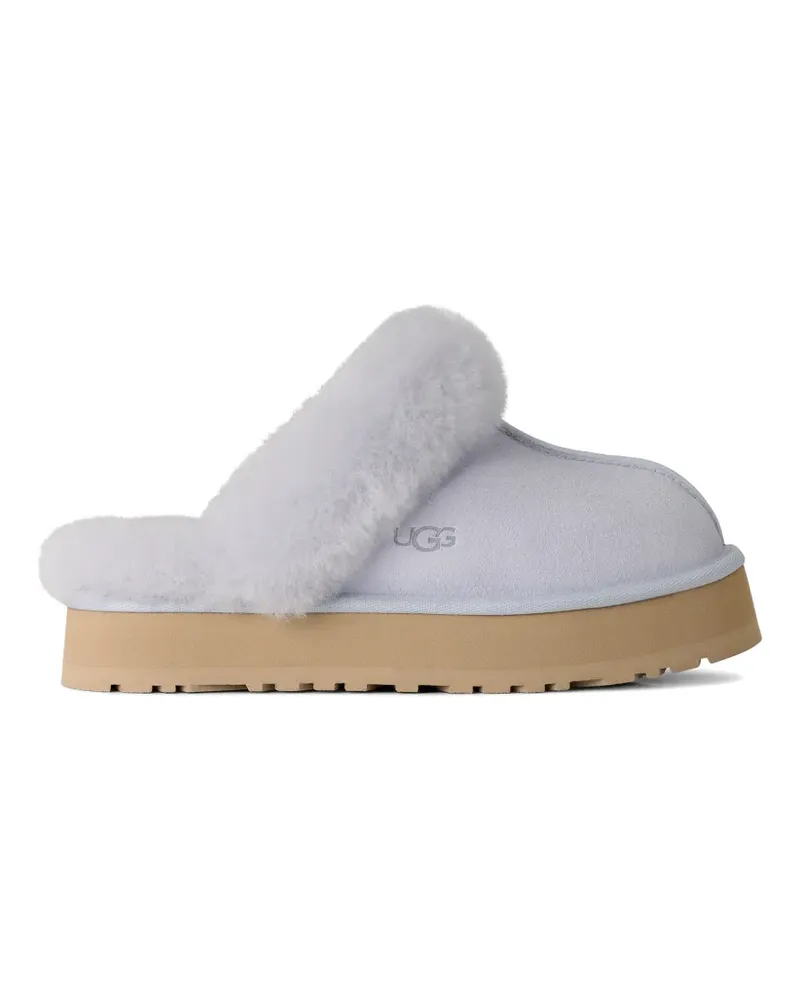UGG Slipper mit Plateau - Blau Blau