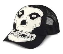 Misfits Baseballkappe mit Mesh - Schwarz