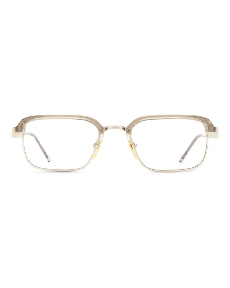 Jacques Marie Mage Eckige 'Comanche' Brille - Grau Grau