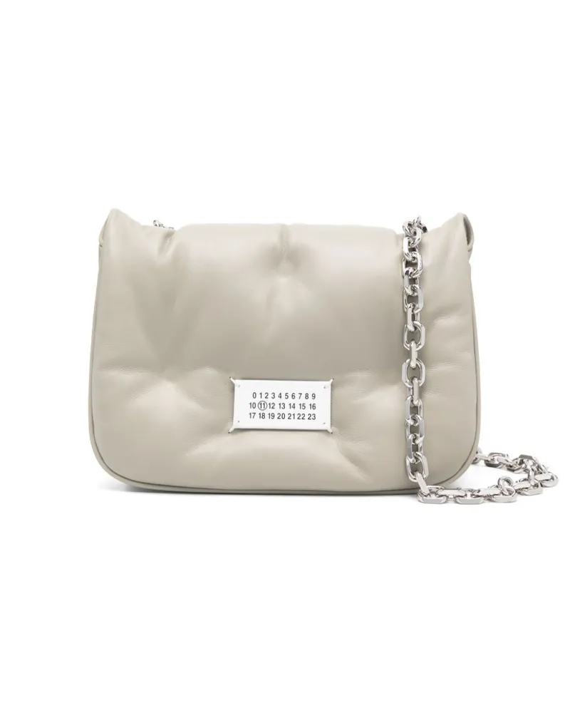 Maison Margiela Kleine Glam Slam Schultertasche - Grau Grau