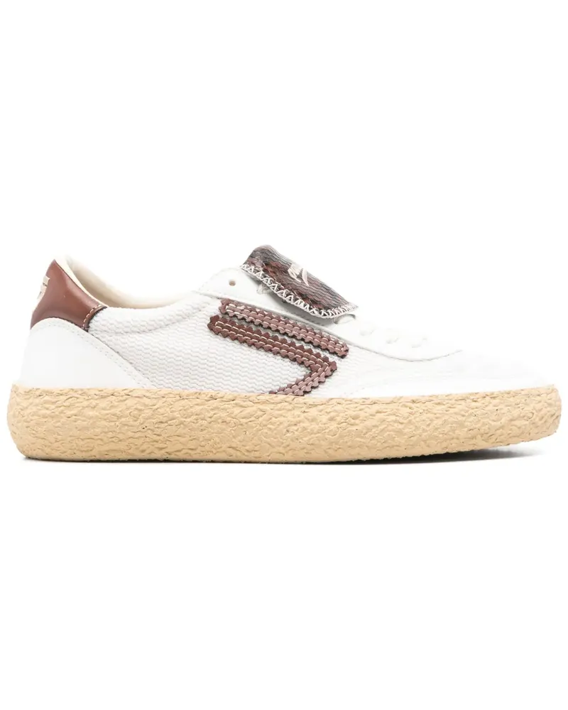 Puraai Sneakers mit Logo-Stickerei - Weiß Weiß