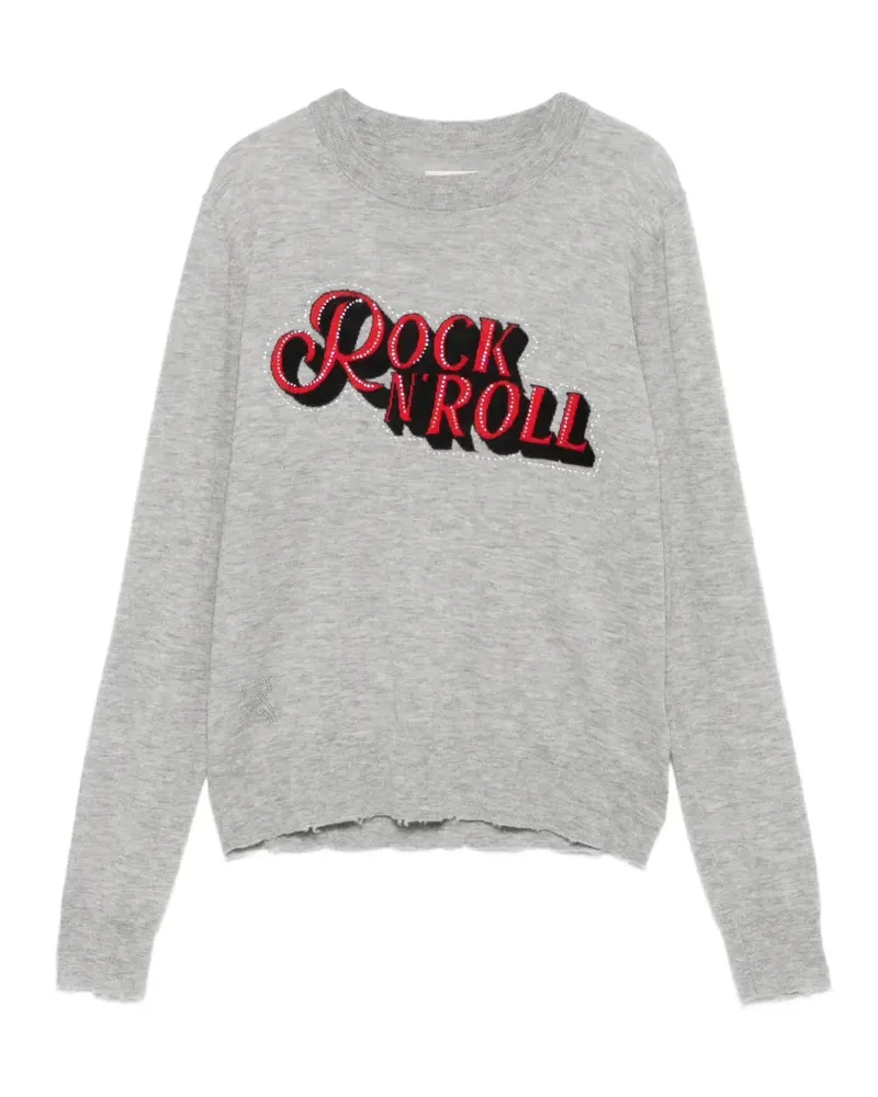 Zadig & Voltaire Pullover mit rundem Ausschnitt - Grau Grau