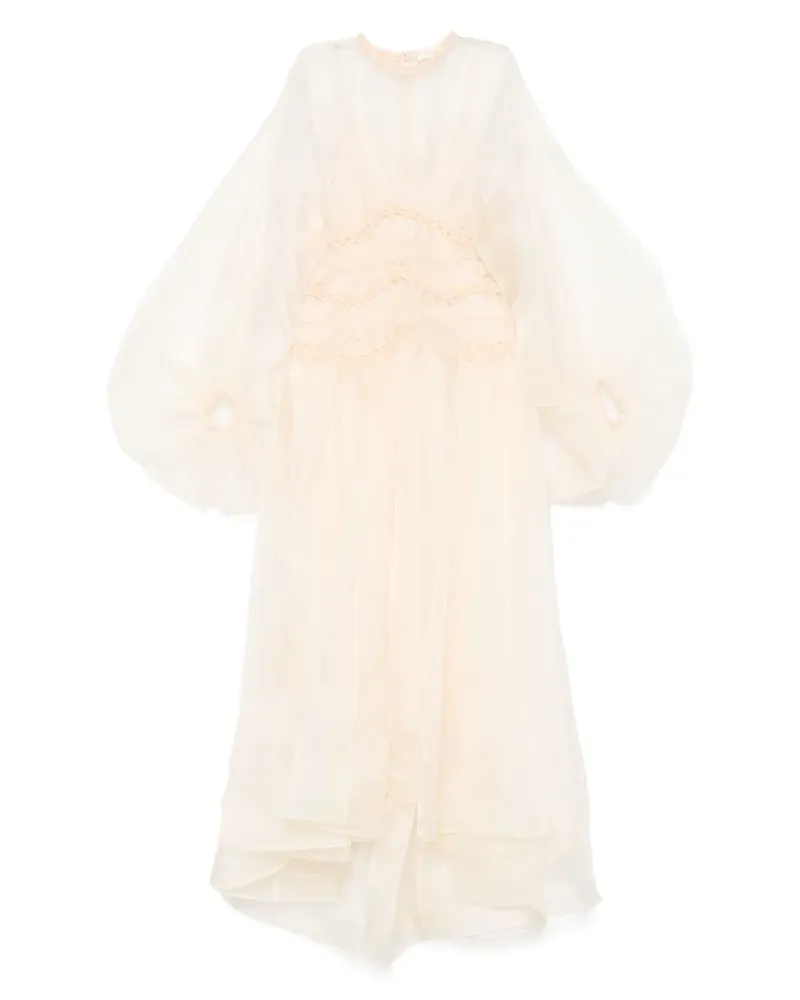 Zimmermann Illuminate Abendkleid - Nude Nude