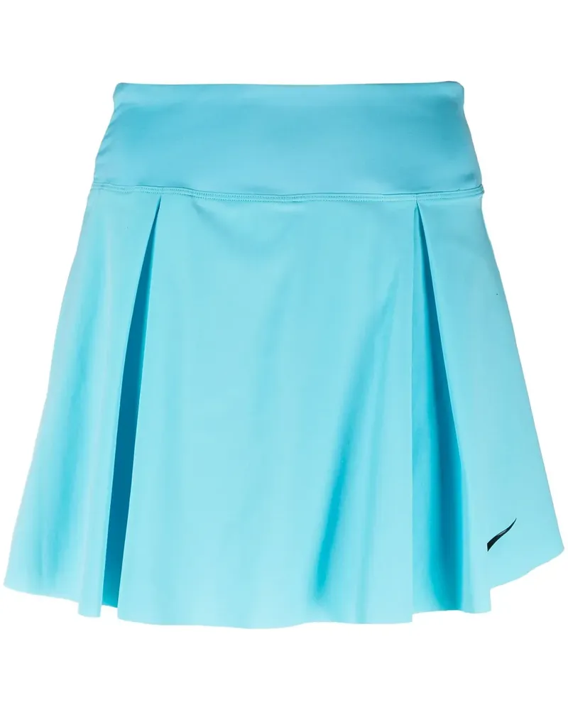 Nike Minirock mit Logo-Print - Blau Blau