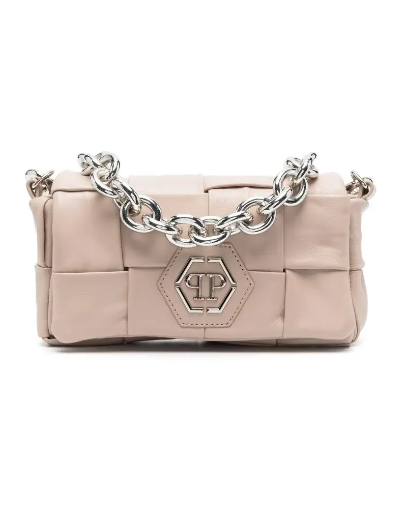 Philipp Plein Kleine Schultertasche - Nude Nude