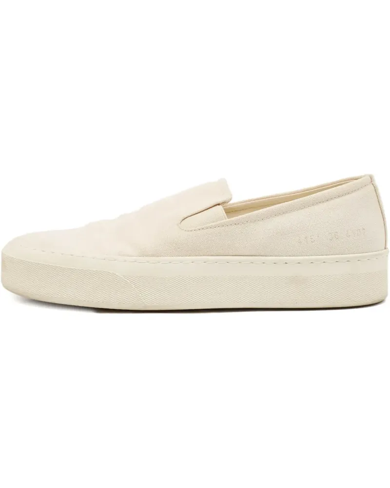 Common Projects Slip-On-Sneakers mit Plateau - Weiß Weiß