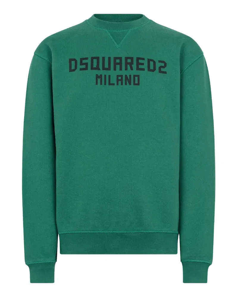 Dsquared2 Milano Sweatshirt mit Cool-Fit - Grün Grün