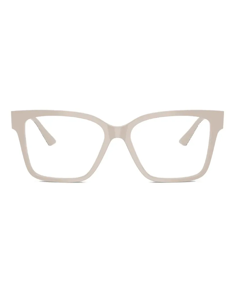 Jimmy Choo Brille mit eckigem Gestell - Nude Nude
