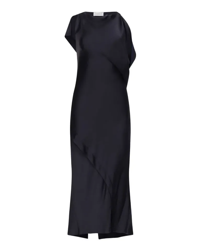 Victoria Beckham Drapiertes Kyra Midikleid - Blau Blau