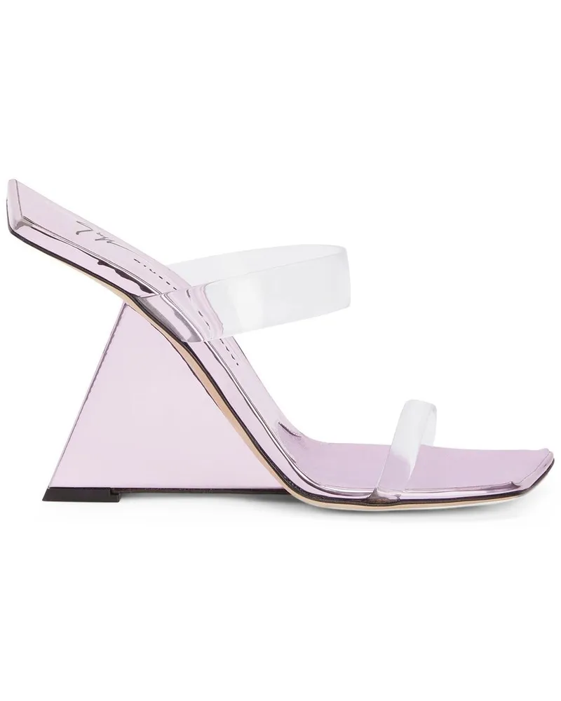 Giuseppe Zanotti Florance Plexi Sandalen 105mm - Rosa Rosa