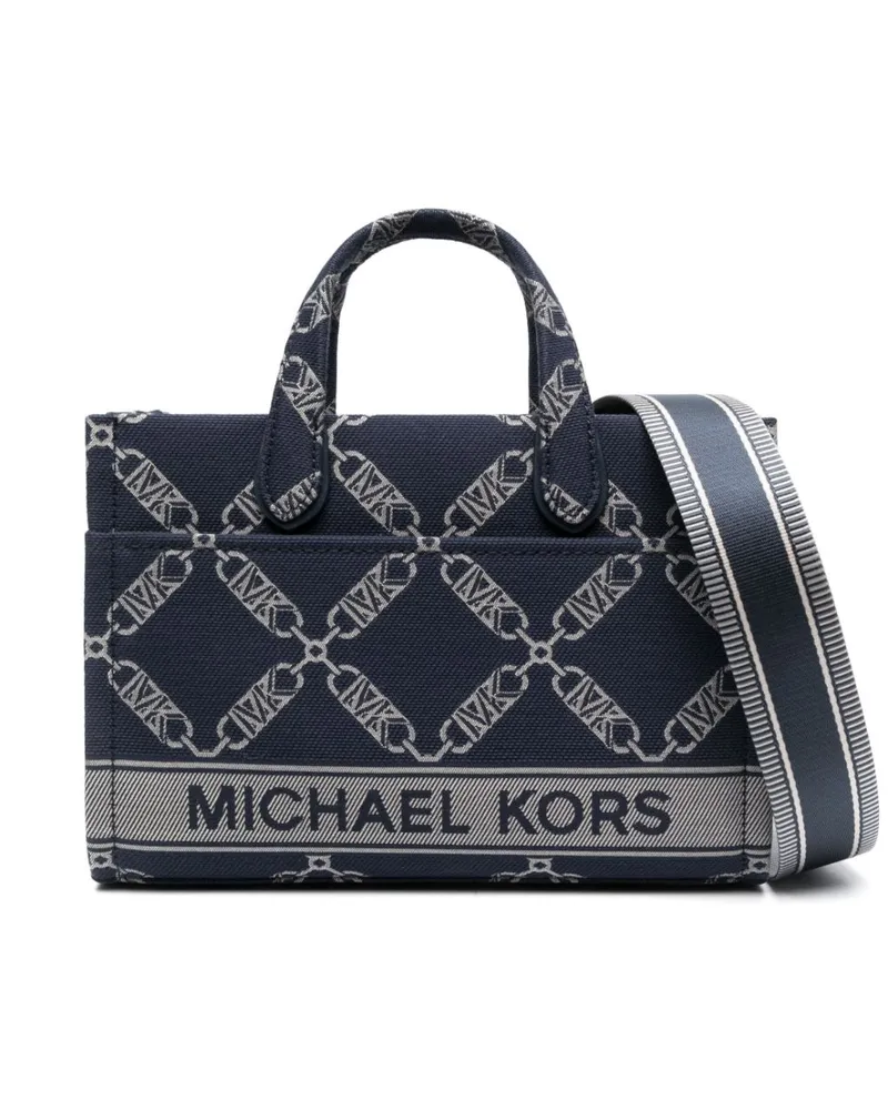 Michael Kors Shopper aus Logo-Jacquard - Blau Blau