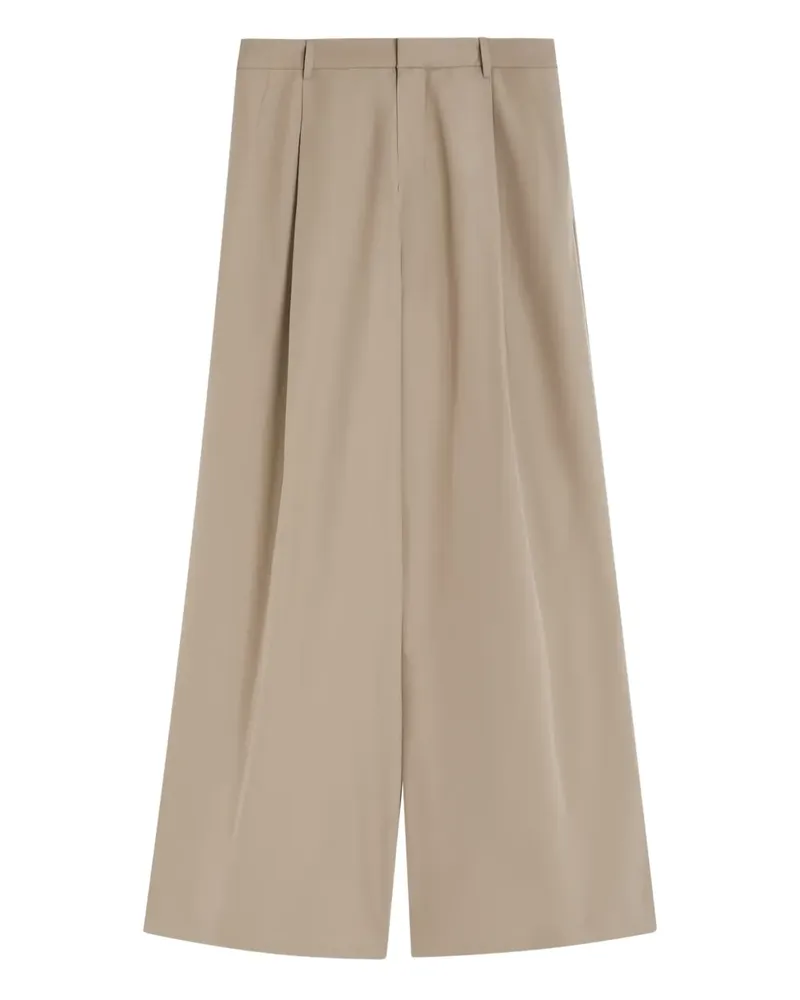 Max Mara Hose mit Bundfalten - Nude Nude