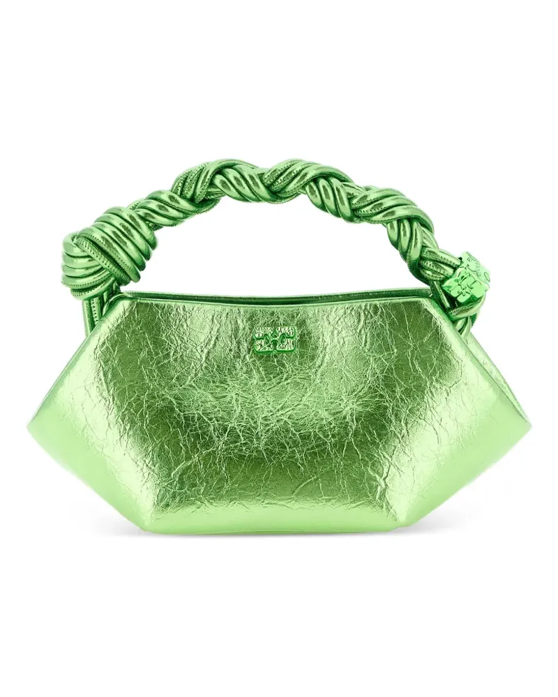 Ganni mini Bou tote bag - Grün Grün