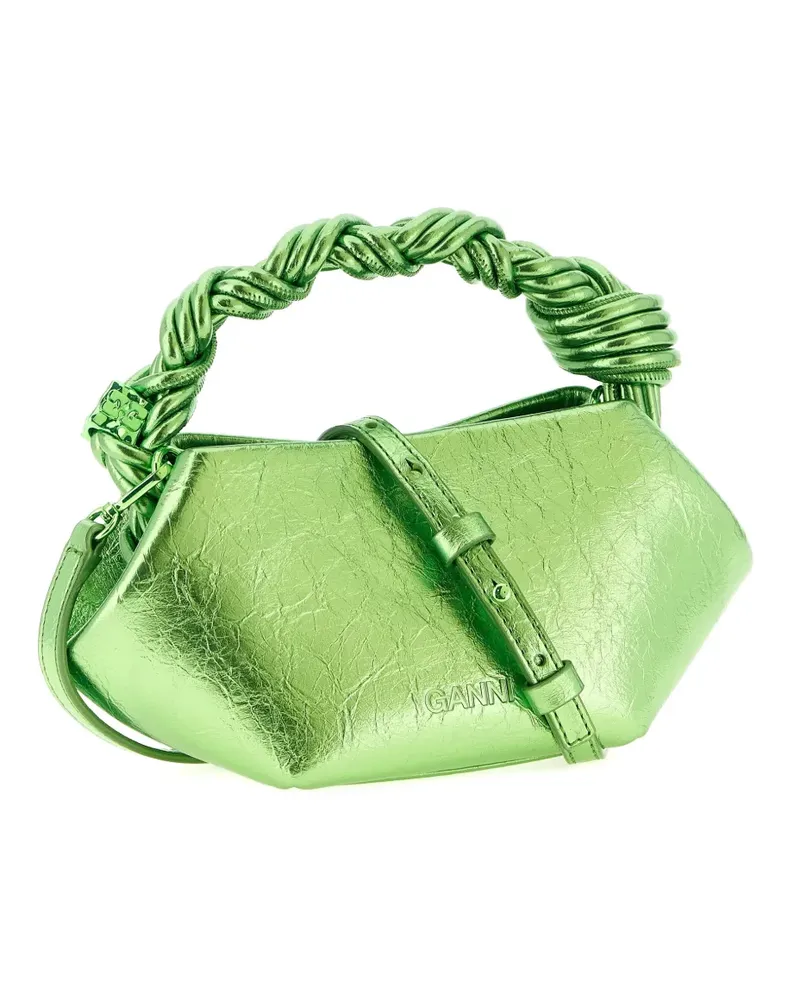 Ganni mini Bou tote bag - Grün Grün